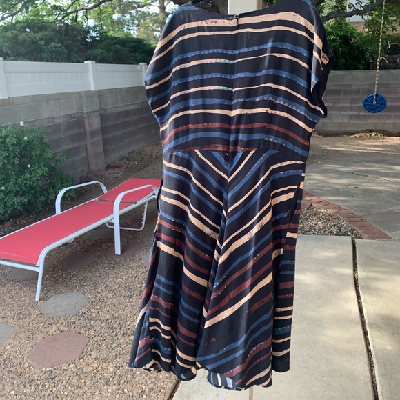 Peruvian Connection dress silk size 18 - Picture 2 of 16